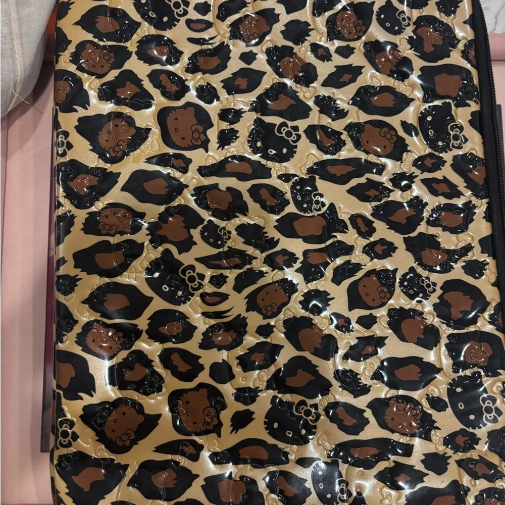 Hello Kitty Loungefly ♥️Lovers Black and Brown Patterned Bag